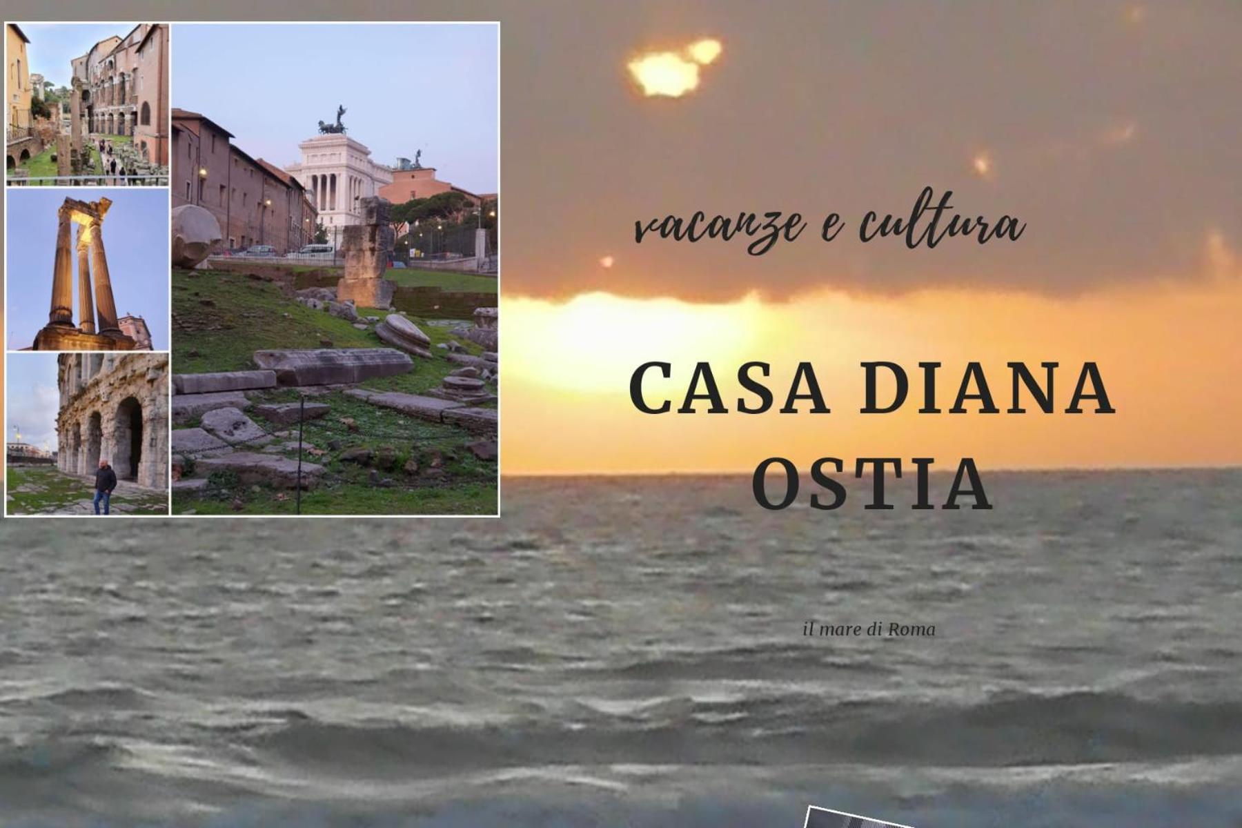 Casa Diana Ostia Lejlighed Eksteriør billede